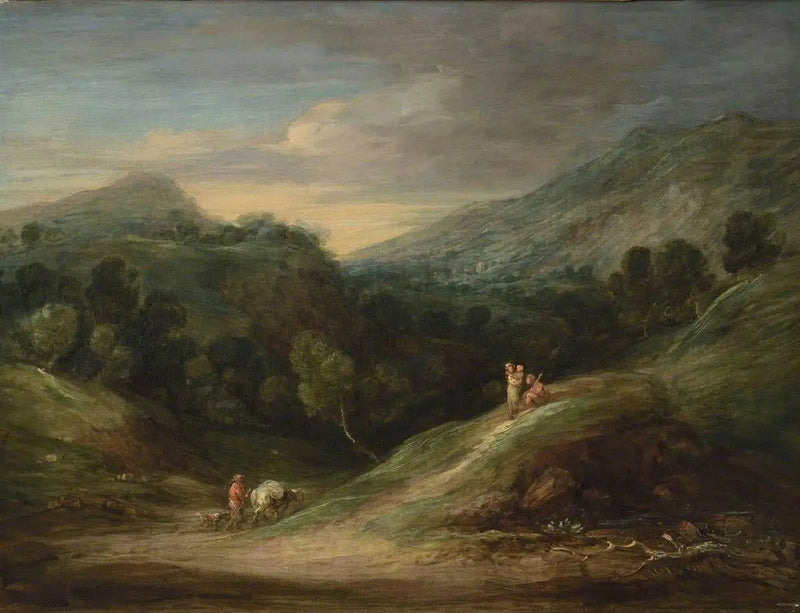 Vast skogkledd landskap av høye landområder - Thomas Gainsborough

Source:
Vaste paysage boisé de hautes terres - Thomas Gainsborough