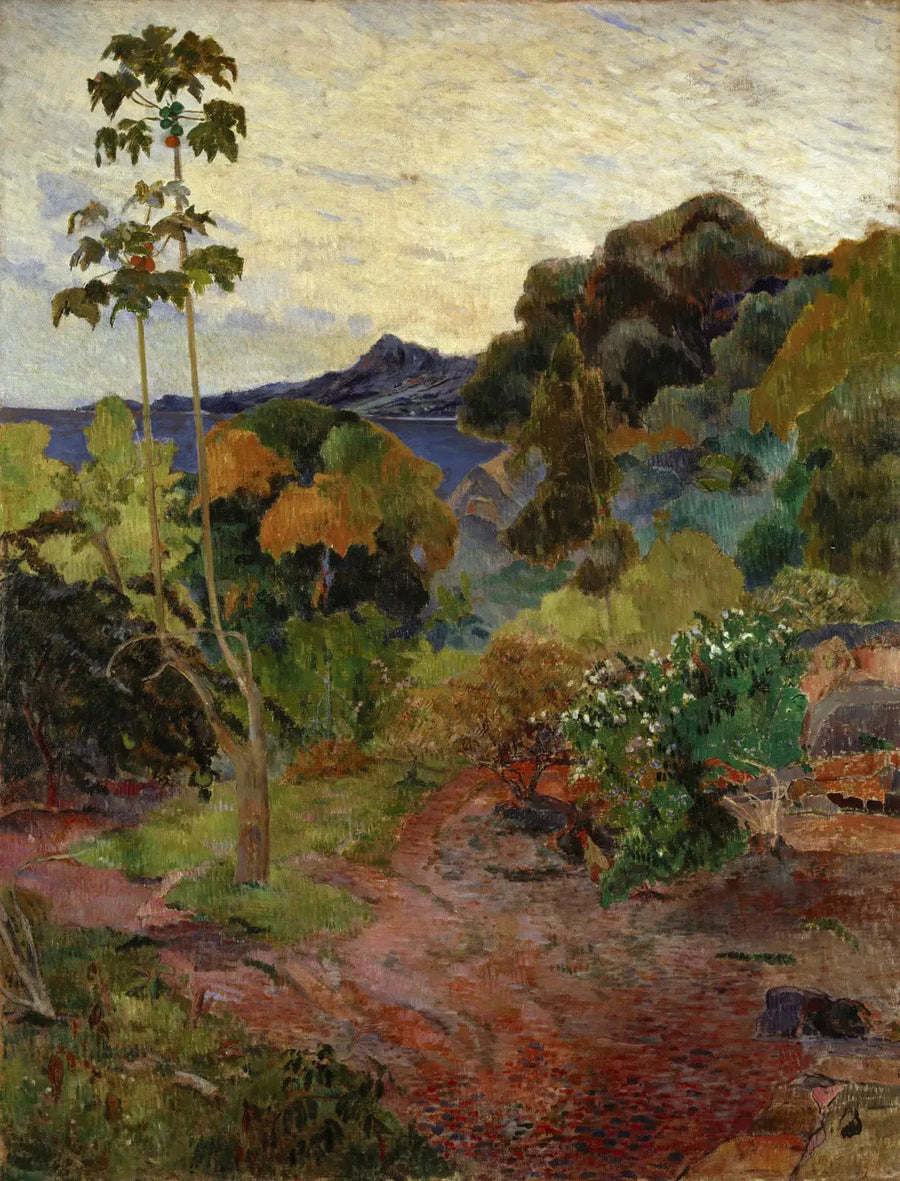 Tropisk vegetasjon, Martinique - Paul Gauguin