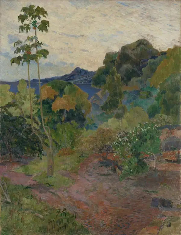 Tropisk vegetasjon, Martinique - Paul Gauguin
