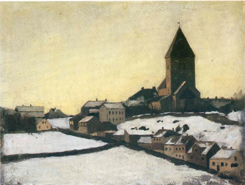 Vakt Kirke i Aker - Edvard Munch