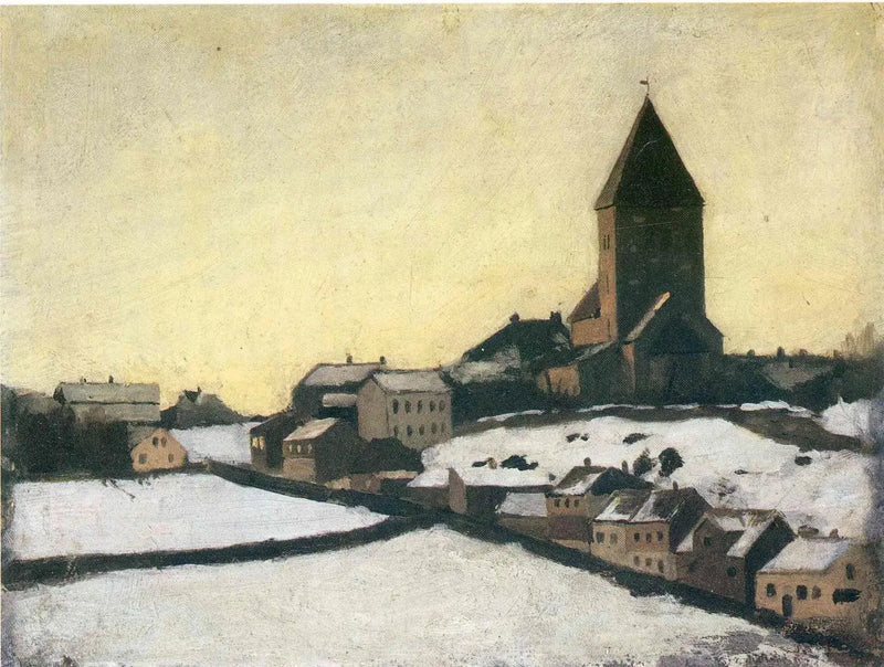 Vakt Kirke i Aker - Edvard Munch