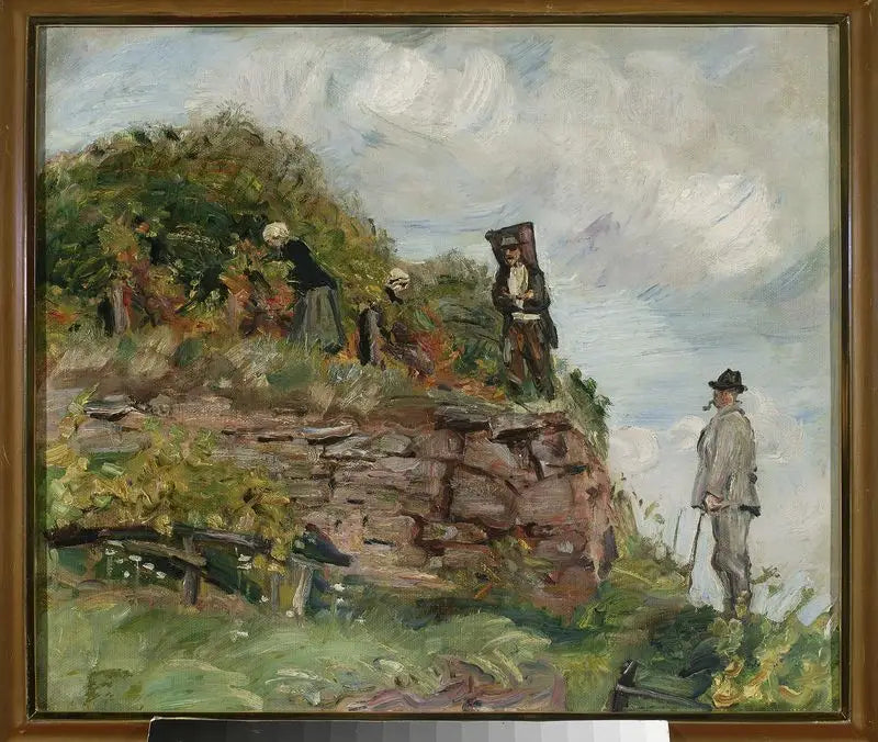 Vendange. - Max Slevogt image 1 tableau peint à l’huile sur toile