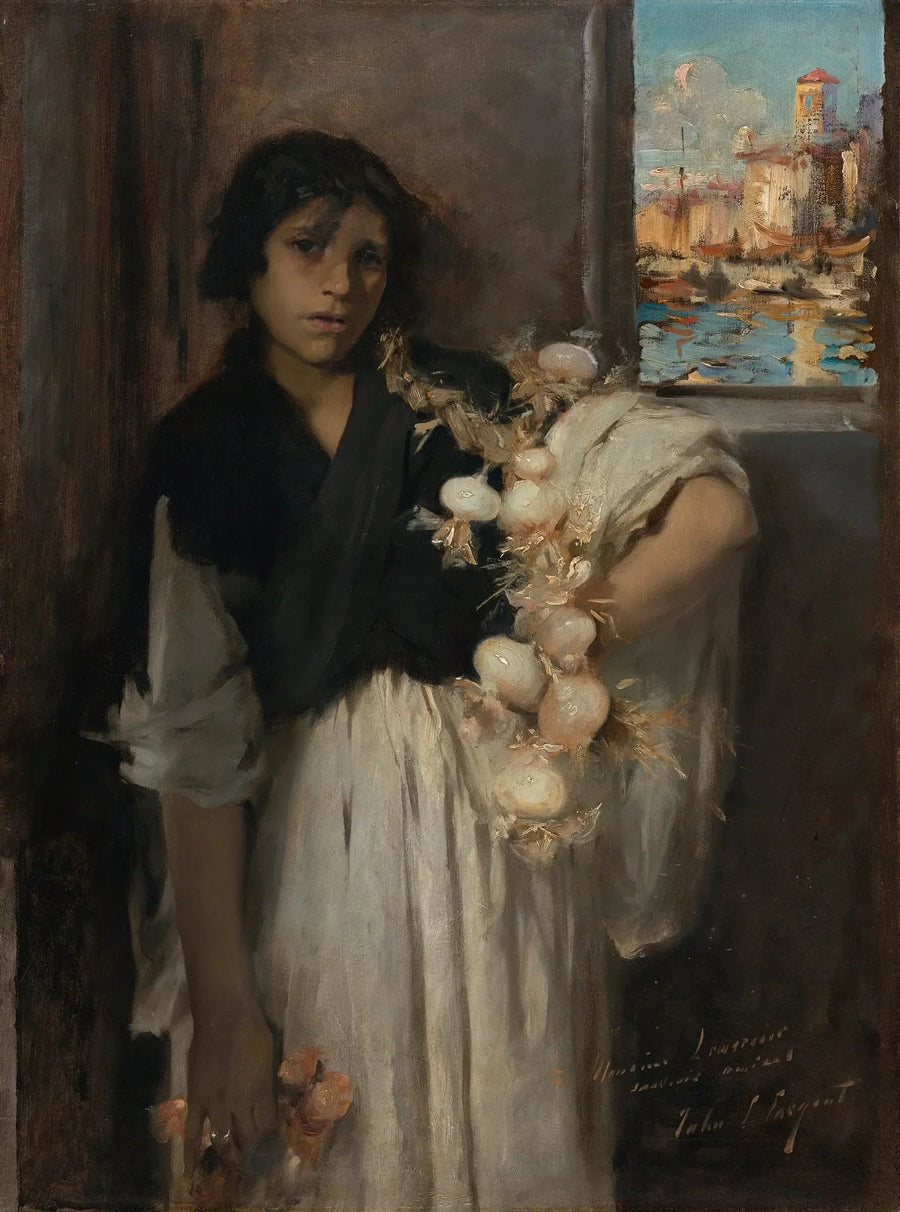 Venezia løk selger - John Singer Sargent
