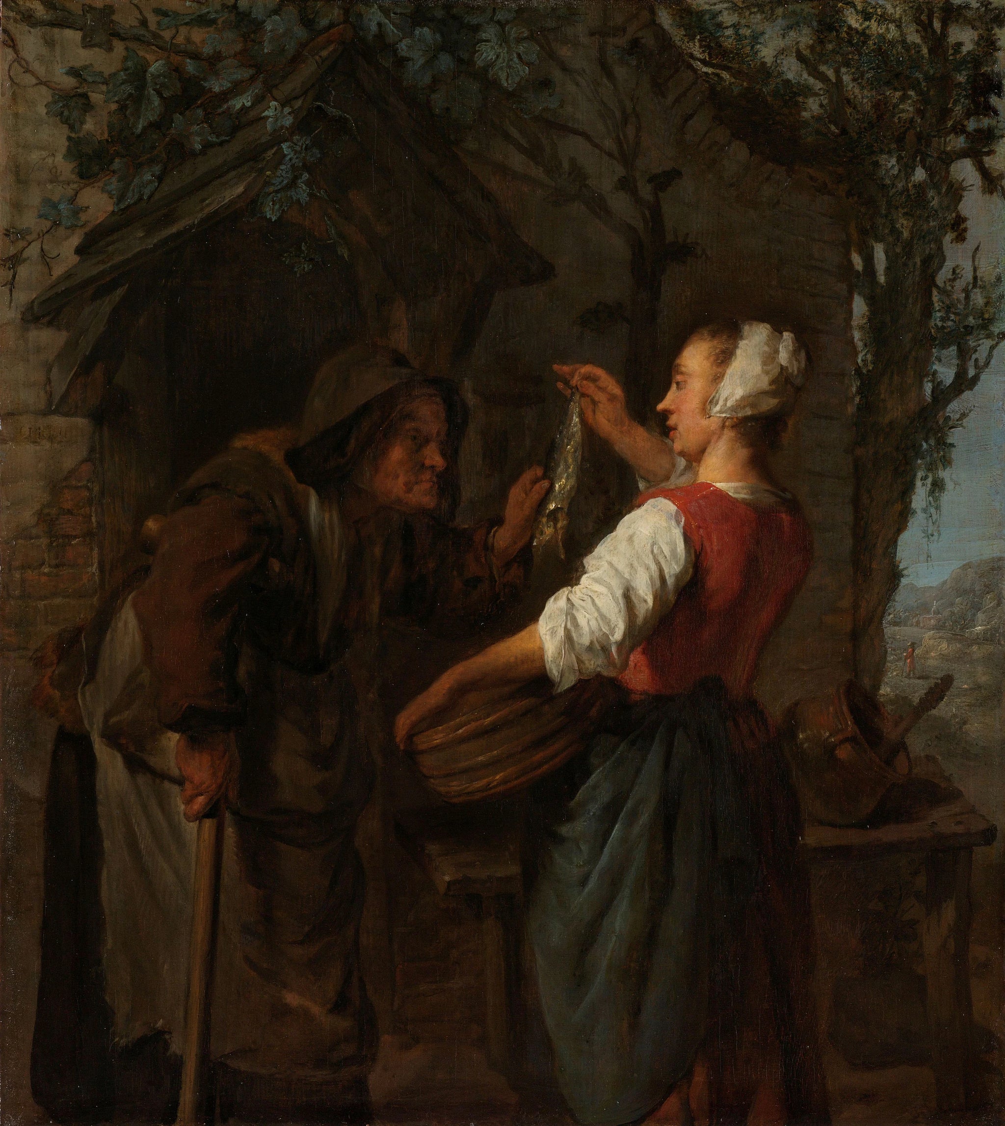 Le vendeur de hareng - Gabriel Metsu