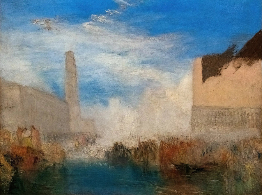 Venezia, Piazzetta med seremonien til Dogen som gifter seg med havet - J. M. W. Turner