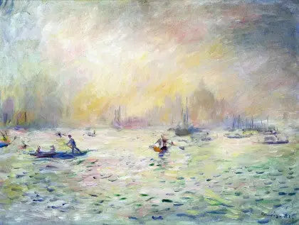 Venezia — tåke - Pierre-Auguste Renoir