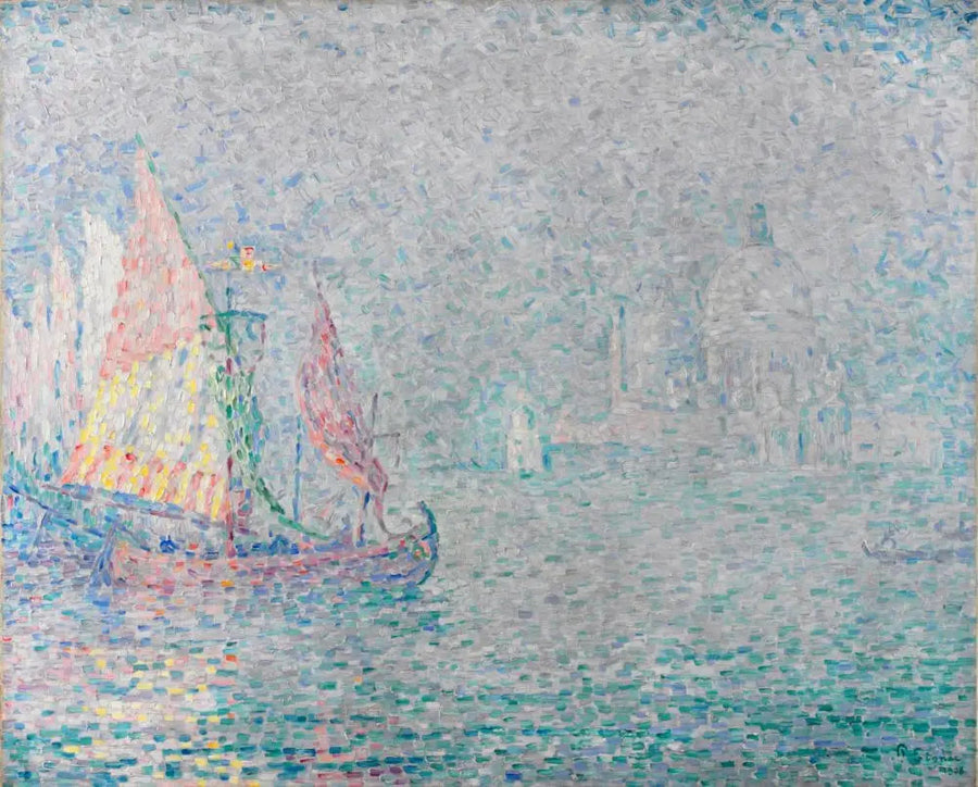 Venezia. Tåke - Paul Signac