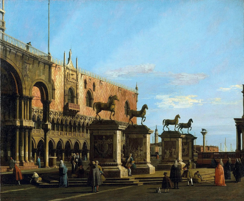 Venezia: Capriccio della Piazzetta con i cavalli di San Marco - Canaletto

Source:
Venise : capriccio de la Piazzetta avec les chevaux de Saint-Marc - Canaletto