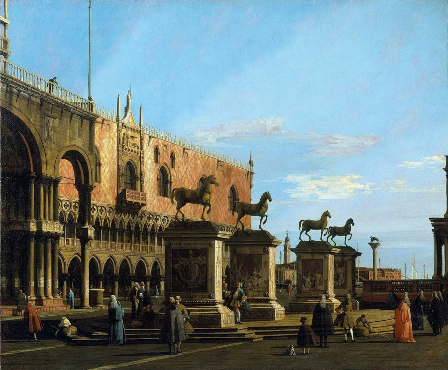 Venezia: Capriccio della Piazzetta con i cavalli di San Marco - Canaletto

Source:
Venise : capriccio de la Piazzetta avec les chevaux de Saint-Marc - Canaletto