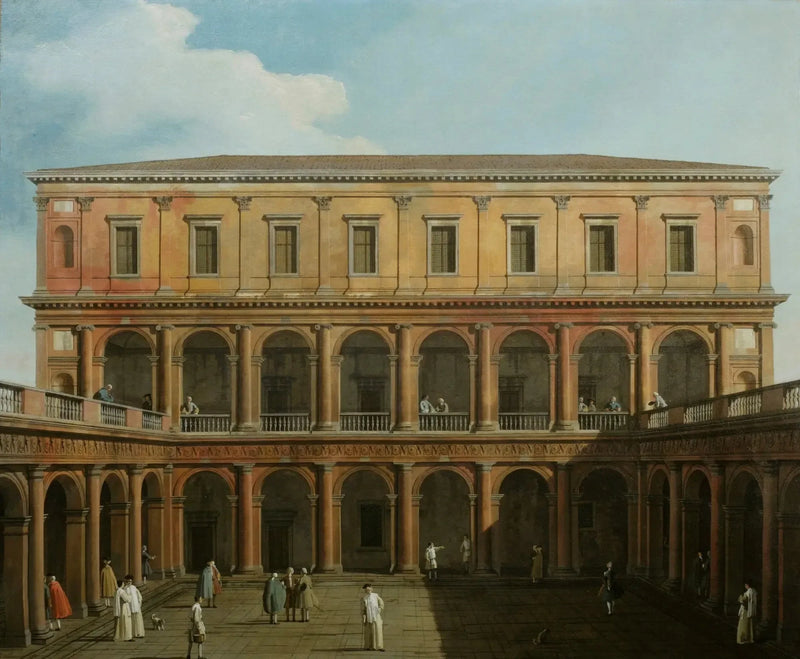 Venezia: Capriccio del monastero dei canonici di San Giovanni in Laterano - Canaletto

Source:
Venise : capriccio du monastère des chanoines du Latran - Canaletto