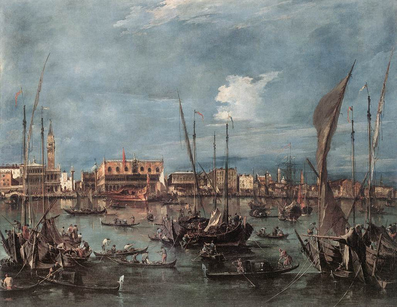 Venezia fra Bacino di San Marco - Francesco Guardi