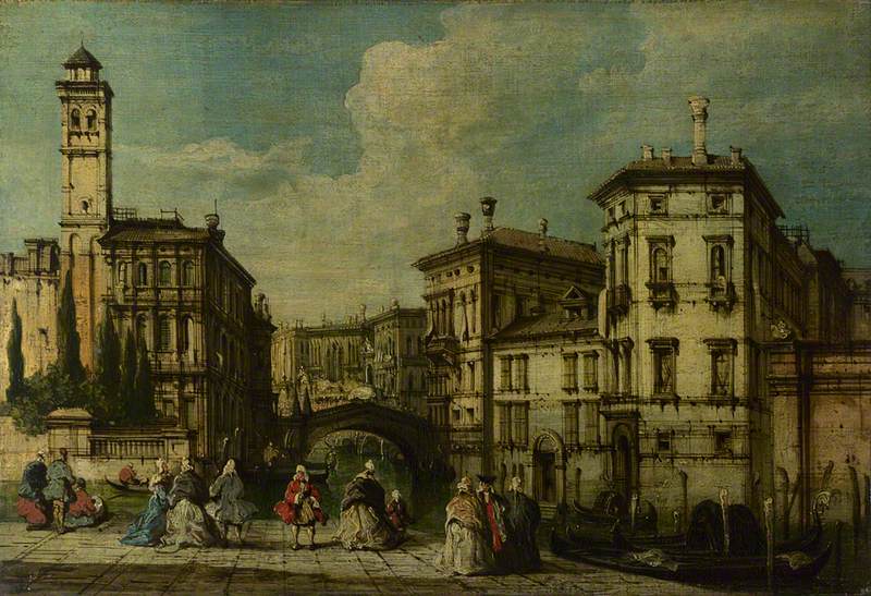 Venezia: Inngangen til Cannaregio - Francesco Guardi