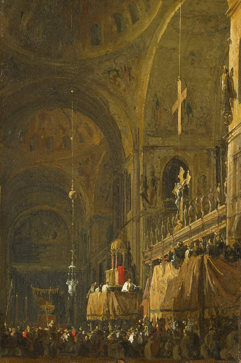 Venezia: Interiør av San Marco om natten - Canaletto

Source:
Venise : Intérieur de San Marco la nuit - Canaletto
