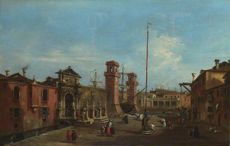 Venice: Arsenal - Francesco Guardi