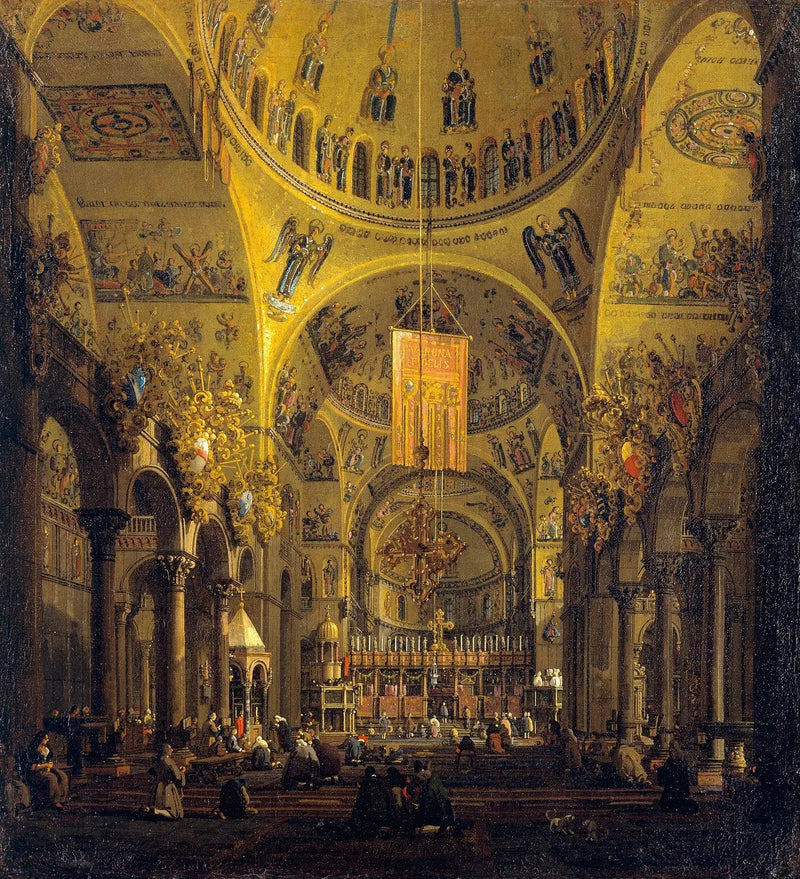 Venezia: innsiden av Markusplassen om dagen - Canaletto

Source:
Venise : l'intérieur de San Marco le jour - Canaletto