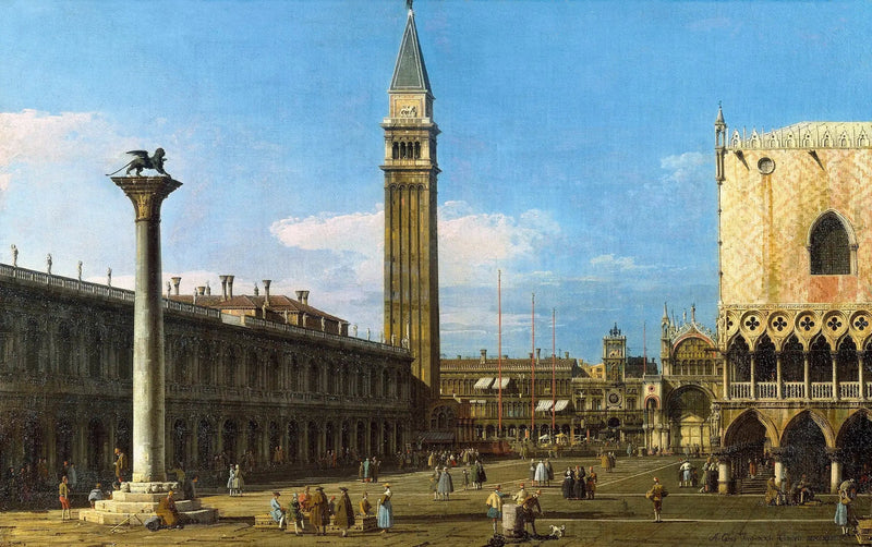 Venezia: Piazzetta mot Torre dell'Orologio - Canaletto

Source:
Venise : la Piazzetta vers la Torre dell'Orologio - Canaletto