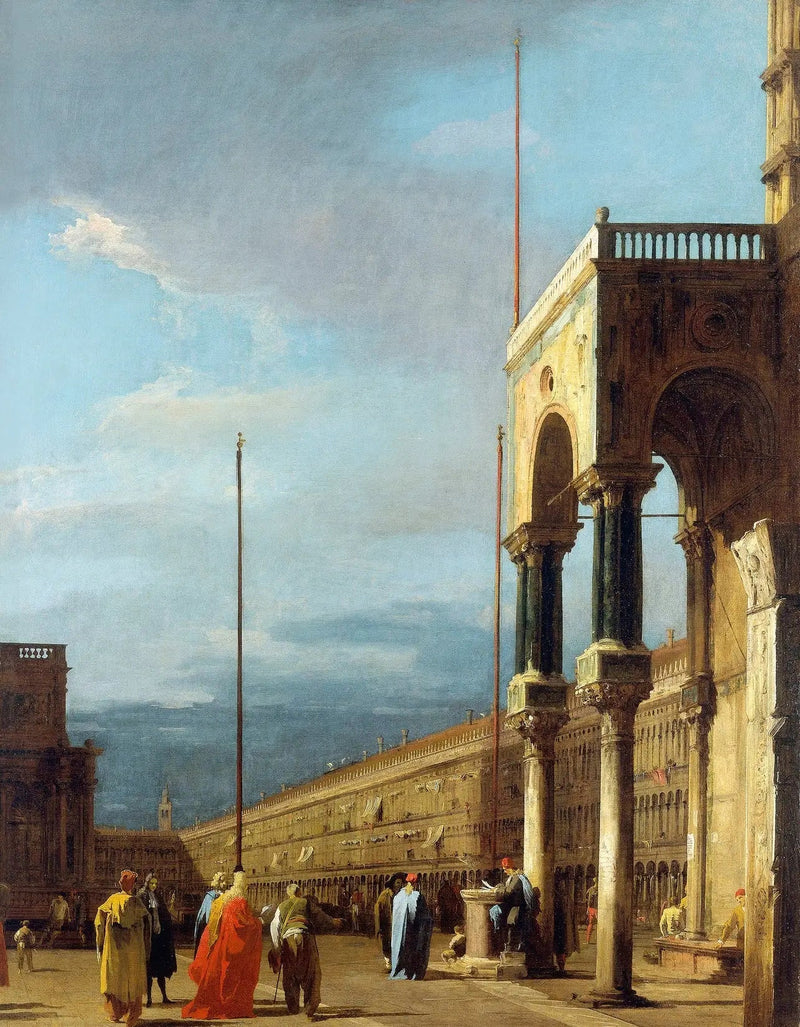 Venezia: Piazza San Marco da un angolo della basilica - Canaletto

Source:
Venise : la place Saint-Marc depuis un coin de la basilique - Canaletto