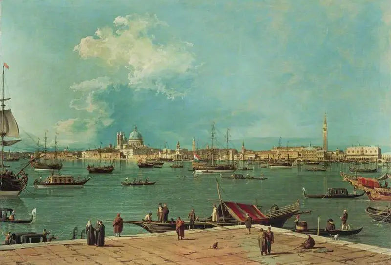 Venise: le bacino di San Marco depuis San Giorgio Maggiore - Canaletto - Alpha Reproduction