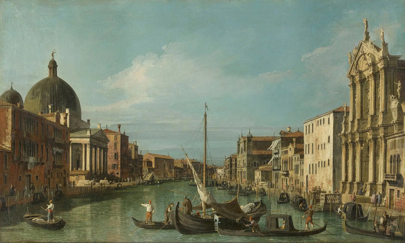 Venezia: Canal Grande med Scalzi og San Simeone Piccolo - Canaletto

Source:
Venise : le Grand Canal avec les Scalzi et San Simeone Piccolo - Canaletto