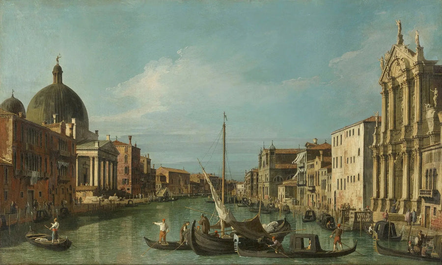 Venezia: Canal Grande med Scalzi og San Simeone Piccolo - Canaletto

Source:
Venise : le Grand Canal avec les Scalzi et San Simeone Piccolo - Canaletto
