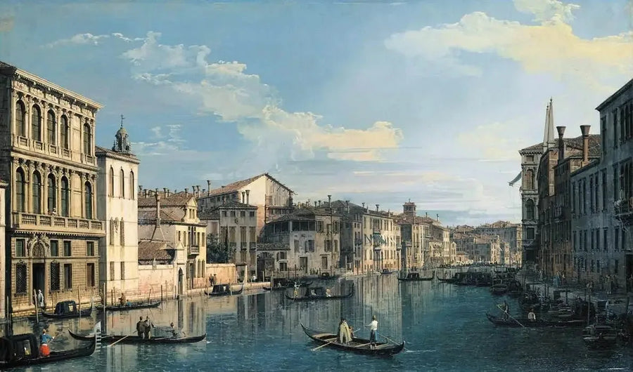 Venezia: Den store kanalen fra Flangini-palasset mot San Marcuola-kirken - Canaletto

Source:
Venise : Le Grand Canal depuis le palais Flangini vers l'église San Marcuola - Canaletto