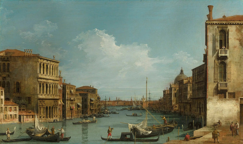 Venezia: Den store kanalen ved Campo San Vio mot Bacino - Canaletto

Source:
Venise : le Grand Canal du campo San Vio vers le bacino - Canaletto