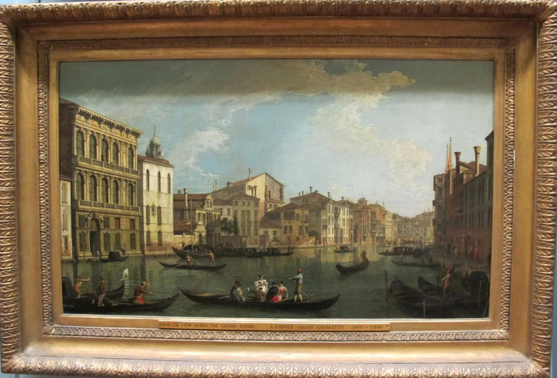 Venezia: Den store kanalen i palasset Flangini ved San Marcuola - Canaletto

Source:
Venise : le Grand Canal du palais Flangini à San Marcuola - Canaletto