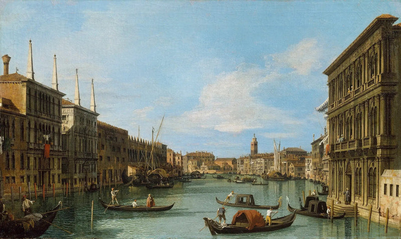 Venezia: Den store kanalen i palasset Vendramin-Calergi mot San Geremia - Canaletto

Source:
Venise : le Grand Canal du palais Vendramin-Calergi vers San Geremia - Canaletto