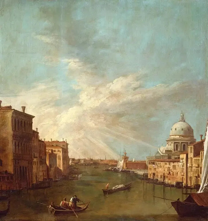 Venezia: den store kanalen mot bacinoen, med Santa Maria della Salute - Canaletto

Source:
Venise : le Grand Canal vers le bacino, avec Santa Maria della Salute - Canaletto