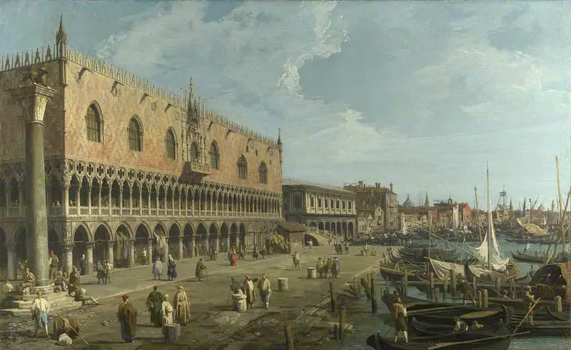Venezia: Dogepalasset og Riva degli Schiavoni - Canaletto

Source:
Venise : le palais du Doge et la Riva degli Schiavoni - Canaletto