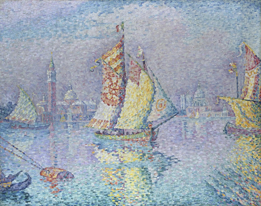 Venezia, det gule sløret - Paul Signac