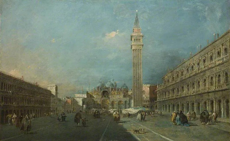 Venezia: Piazza San Marco - Francesco Guardi