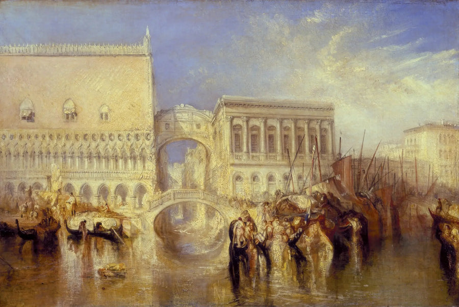 Venezia, Seufzbroen - J. M. W. Turner