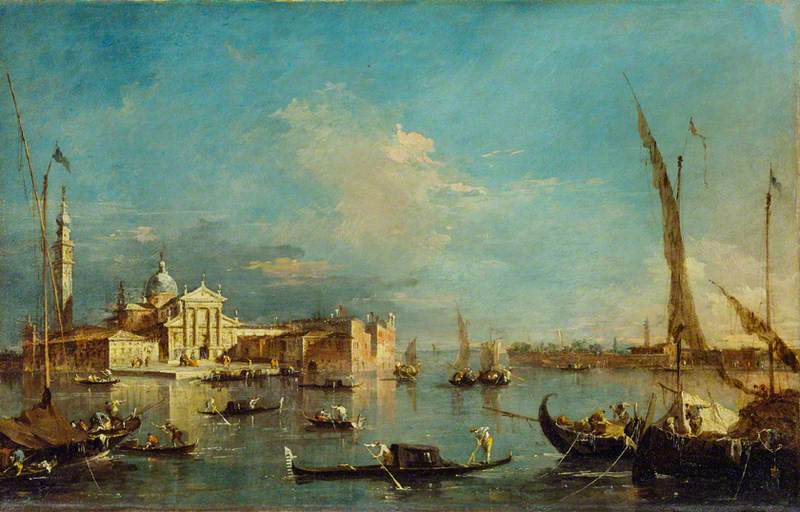 Venezia: San Giorgio Maggiore med Giudecca - Francesco Guardi