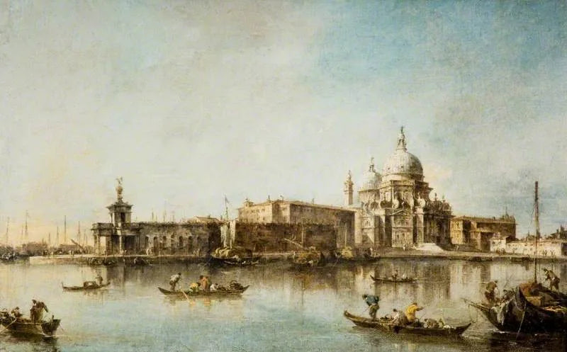 Venezia - Santa Maria delle Salute og Dogma - Francesco Guardi