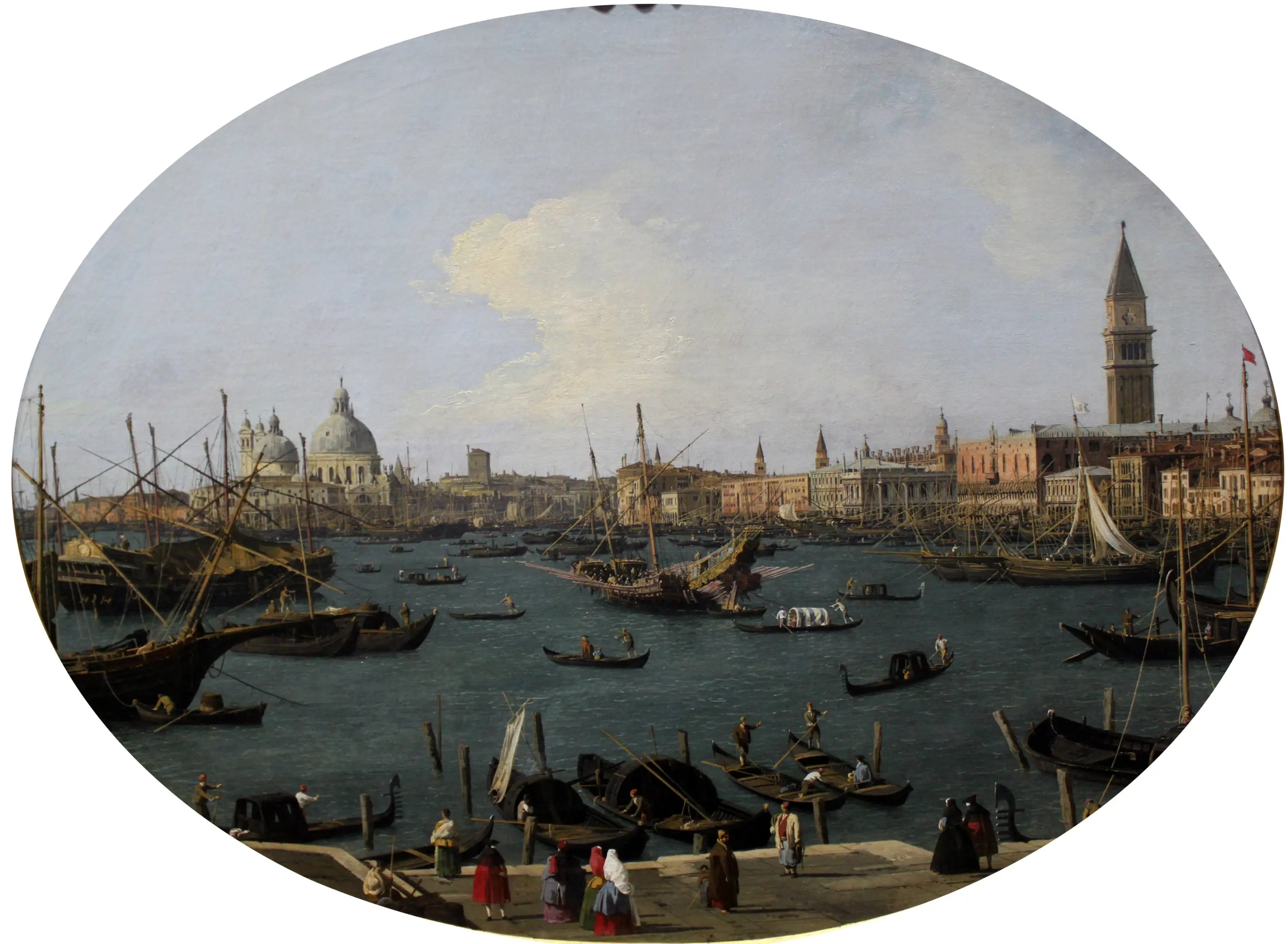 Venise vue de San Giorgio Maggiore - Canaletto image 1 reproduction réalisée par Alpha Reproduction