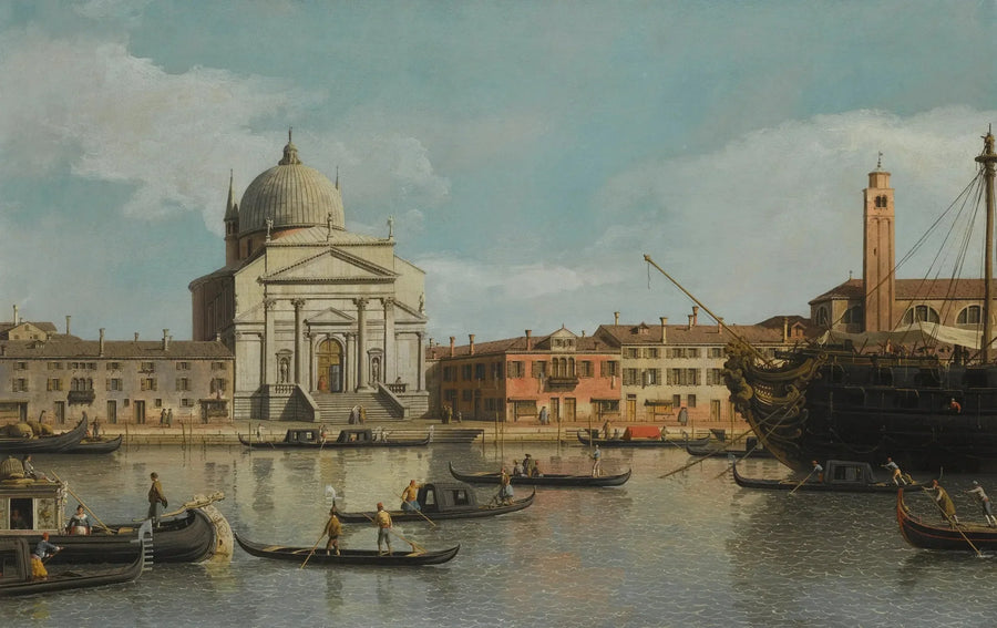 Venice, utsikt over Redentore- og San Giacomo-kirkene - Canaletto

Source:
Venise, vue des églises du Redentore et San Giacomo - Canaletto