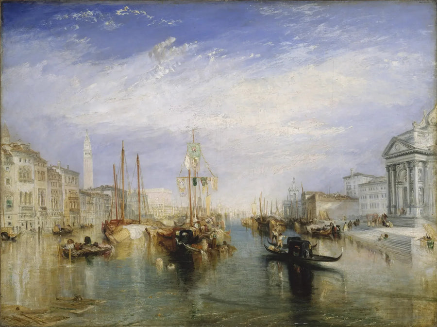 Venezia, sett fra portikken til Madonna della Salute - J. M. W. Turner