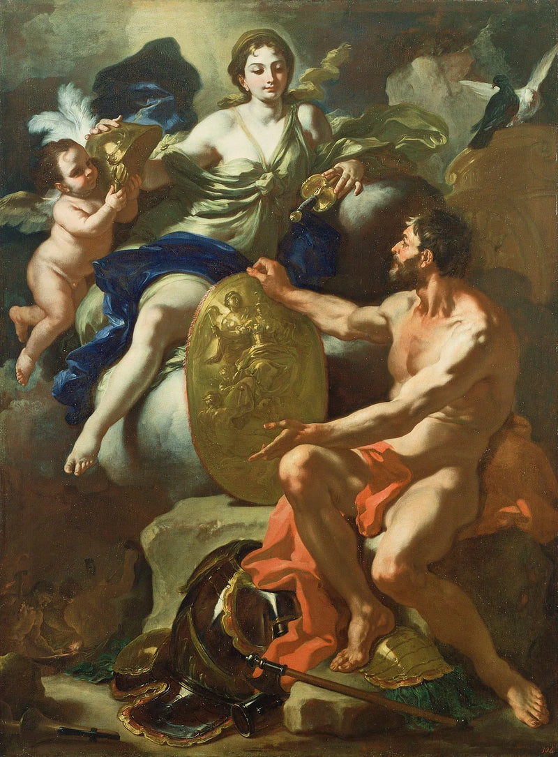 Venus ved Vulcans smie - Francesco Solimena