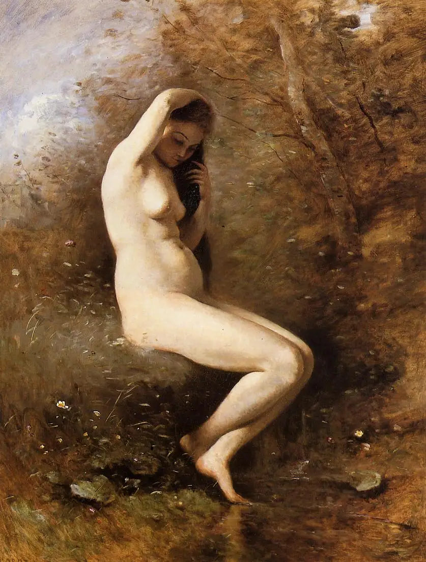 Vénus au bain - Jean-Baptiste Camille Corot - Alpha Reproduction