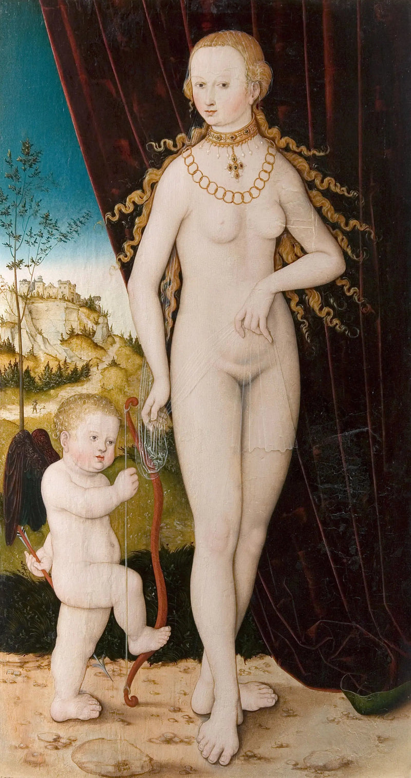 Venus med Cupido - Lucas Cranach den eldre