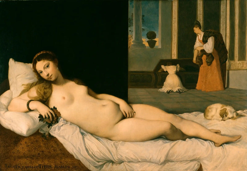 Vénus liggende - Jean-Auguste-Dominique Ingres