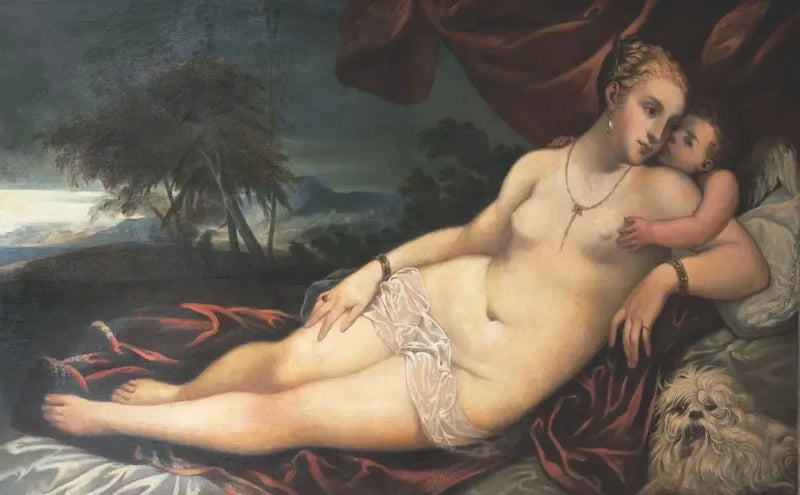 Venus fra Urbino - Viktor Madarász