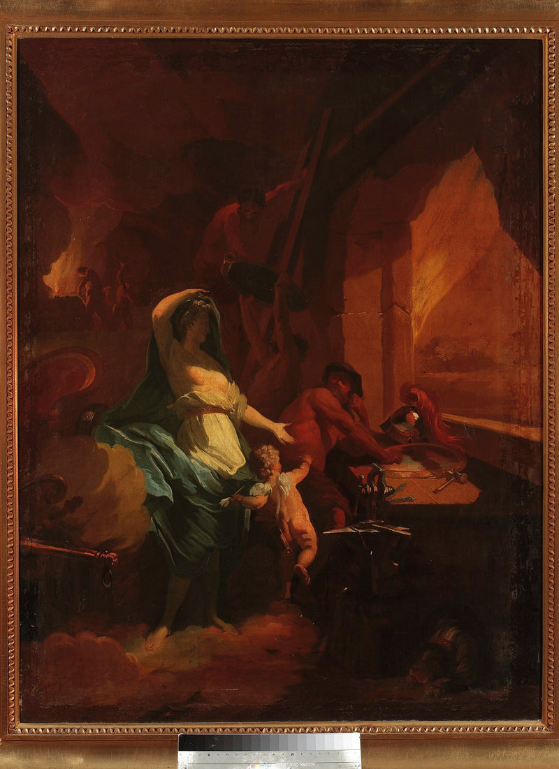 Venus i Vulcans smieje - Jean-Baptiste Jouvenet