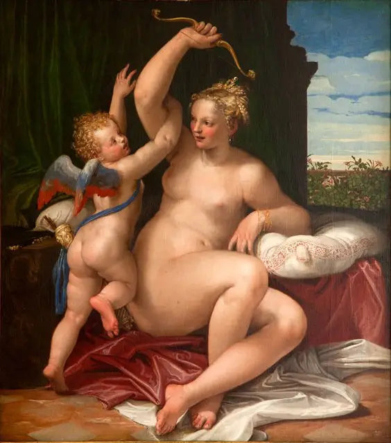 Venus avvæpner Cupido - Paul Véronèse

Source:
Vénus désarmant Cupidon - Paul Véronèse