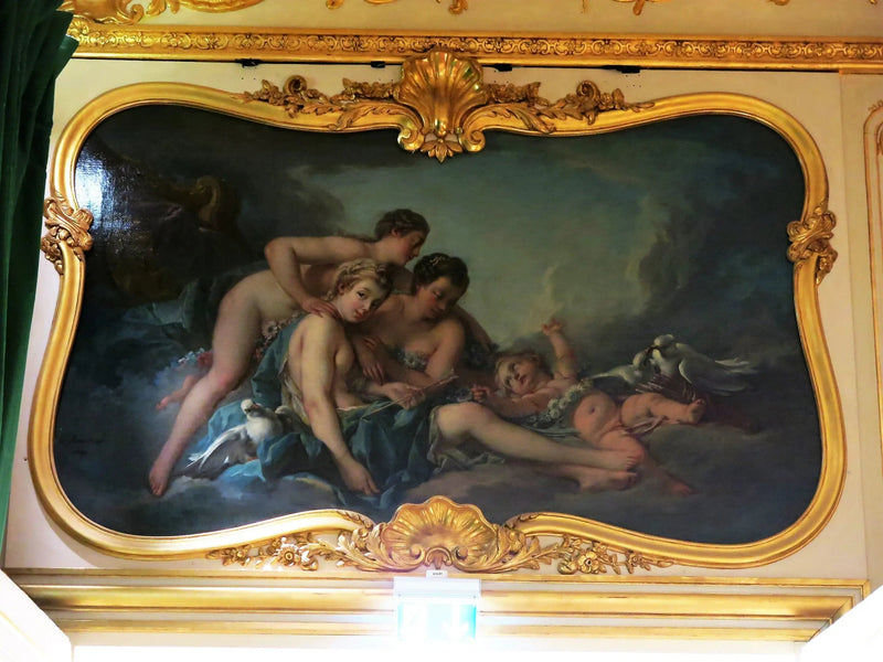Venus avvæpner kjærligheten - François Boucher