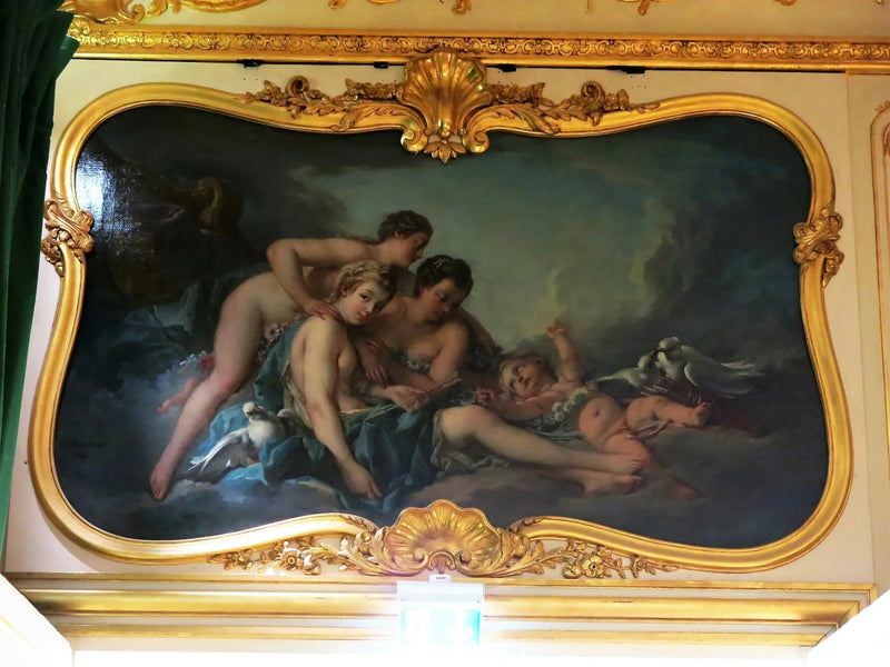 Venus avvæpner kjærligheten - François Boucher