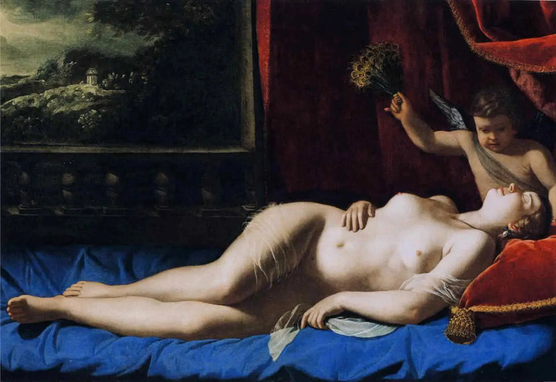 Sovende Venus - Artemisia Gentileschi