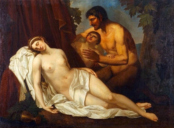 Våren beruset av en satyr (« La Nuda ») - Annibale Carracci