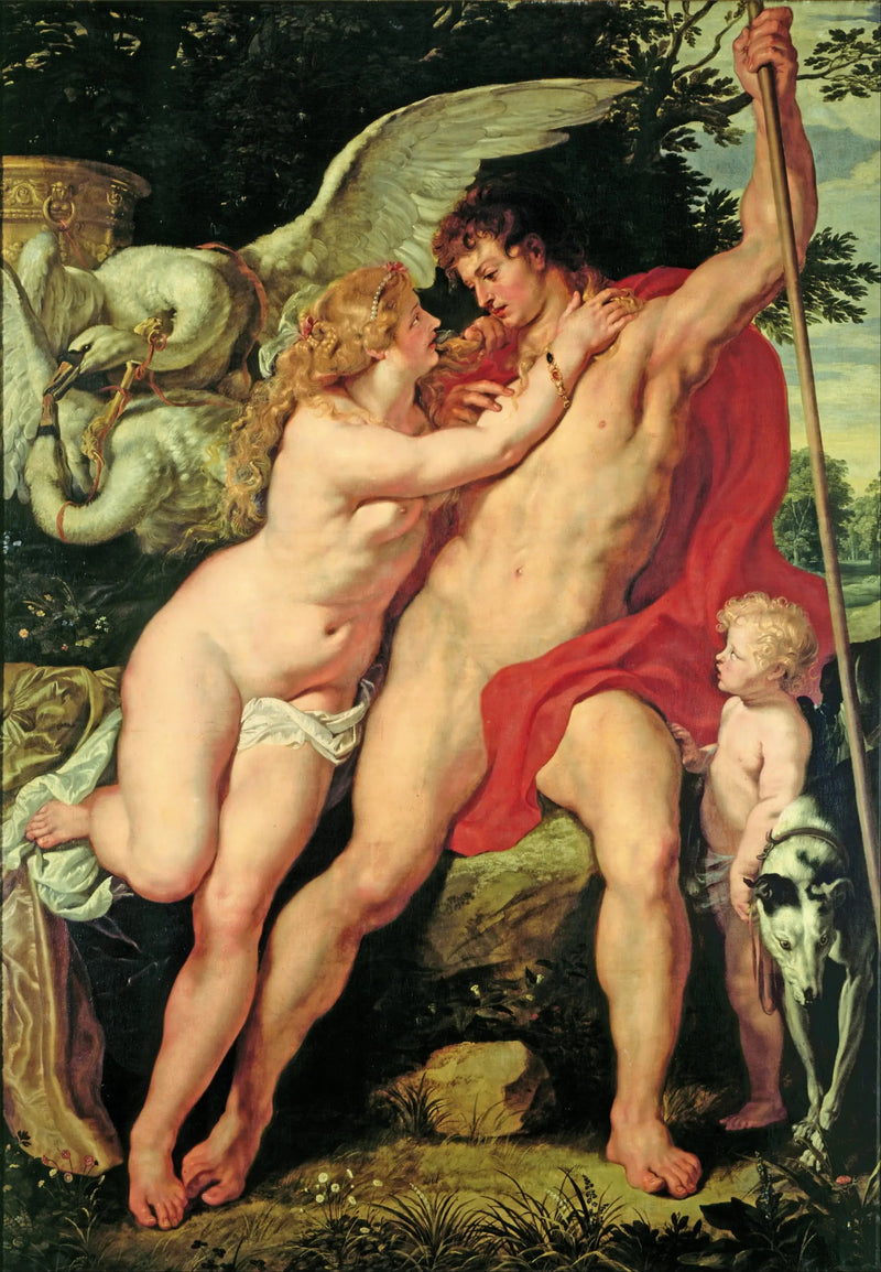 Venus og Adonis - Peter Paul Rubens